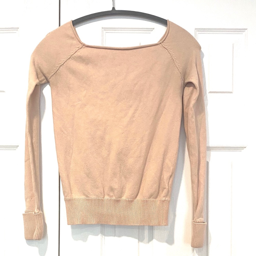 Gotha Love Womens Pink Sweater Top Blouse